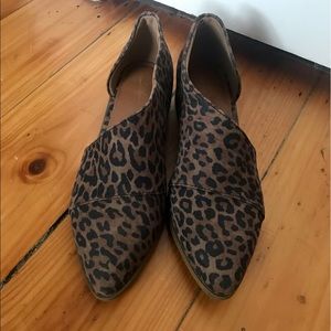 Leopard print shoes
